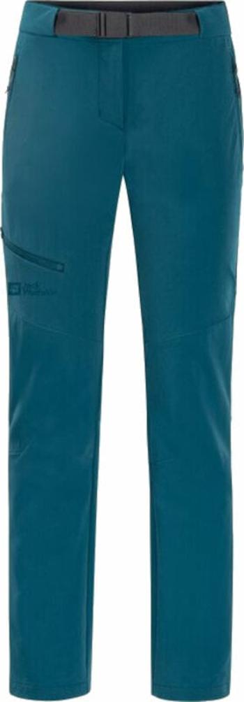 Jack Wolfskin Outdoorové nohavice Holdsteig Pants W Blue Coral 40