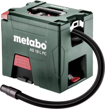 Metabo AS 18 L PC 602021000 suchý vysávač sada  7.50 l vr. 2 akumulátorov, prachová trieda L certifikované