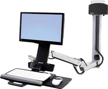 Ergotron StyleView Sit-Stand Combo System 1-násobný držiak na stenu pre monitor 25,4 cm (10") - 61,0 cm (24") odkladacie
