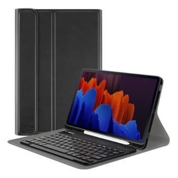 NEOGO Smart Cover Keyboard puzdro na Samsung Galaxy Tab S7 Plus 12.4'' 2020, čierne