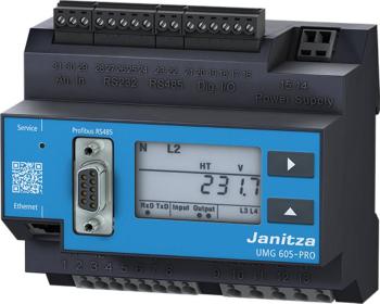 Janitza UMG 605-PRO analyzátor kvality napätia Analyzátor kvality energie UMG 605-PRO