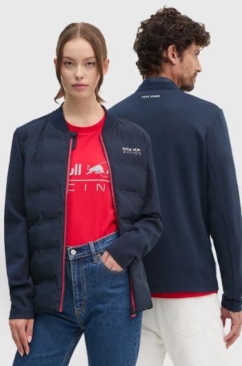 Mikina Red Bull Racing x Pepe Jeans Red Bull Racing x Pepe Jeans tmavomodrá farba, s potlačou, RU490001