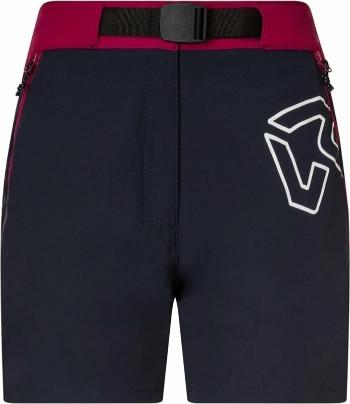 Rock Experience Outdoorové šortky Scarlet Runner Woman Shorts Blue Nights/Cherries Jubilee S