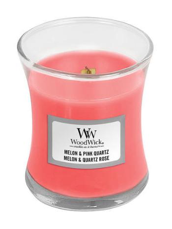 WoodWick Vonná sviečka váza strednej Melon & Pink Quartz 275 g