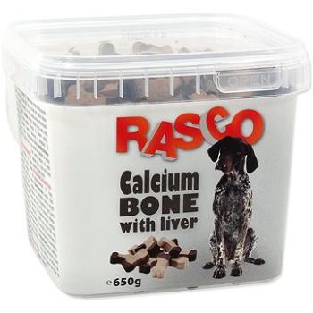 RASCO Pochúťka Rasco kosť kalciová s pečienkou 2,5 cm 650 g (8595091779895)