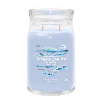 Yankee Candle Aromatická sviečka Signature sklo veľké Ocean Air 567 g