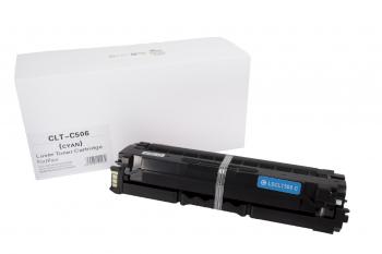 Samsung kompatibilná tonerová náplň CLT-C506L, SU038A, 3500 listov (Orink white box), azurová