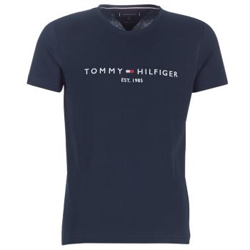 Tommy Hilfiger  TOMMY FLAG HILFIGER TEE  Tričká s krátkym rukávom Námornícka modrá