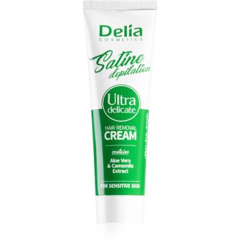 Delia Cosmetics Satine Depilation Ultra-Delicate depilačný krém pre citlivú pokožku