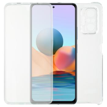 Ochranný obojstranný obal Xiaomi Redmi Note 10 Pro priehľadný