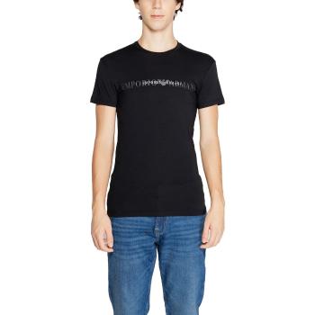 Emporio Armani EA7  CREW NECK T-SHIRT 111035 4F729  Tričká s krátkym rukávom Čierna