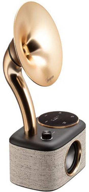 Sangean CP-100D Gramophone stolný rádio DAB+, FM AUX, Bluetooth, DAB+, UKW, USB  dotykový displej, možné znovu nabíjať b