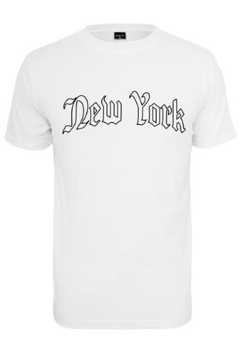 Mr. Tee New York Wording Tee white - XL