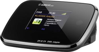 Albrecht DR 52 CA adaptér rádia DAB+, FM    čierna