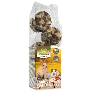 Pochoutka NATURE LAND Brunch sušenky s jablky a banány 120 g