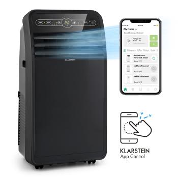 Klarstein Metrobreeze New York Smart 7k, mobilná klimatizácia, 7000 BTU/2,1 kW, energetická trieda A, diaľkový ovládač