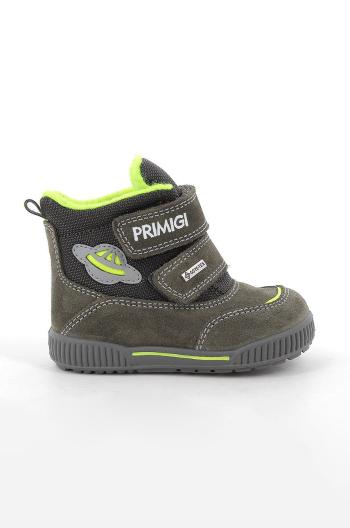 Detské topánky Primigi zelená farba