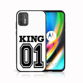 MY ART Silikónový kryt Motorola Moto G9 Plus KING (029)