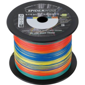 Spiderwire splietaná šnúra stealth smooth 8 multicolor metráž - 0,39 mm 46,3 kg