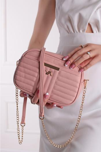 Broskyňová crossbody kabelka Joyce