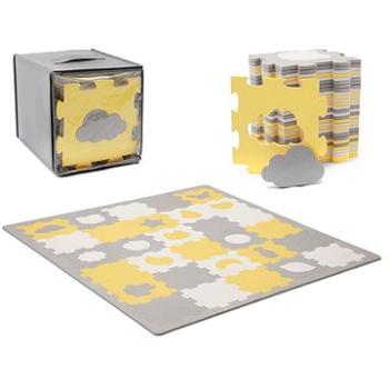 Kinderkraft Select Podložka penové puzzle Luno 185 × 165 cm Yellow 30 ks (KPLUSH00YEL0000)