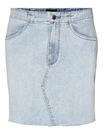 Vero Moda Dámska sukňa VMROSIE 10282620 Light Blue Denim XS