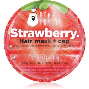 Bear Fruits Strawberry maska na vlasy na lesk a hebkosť vlasov
