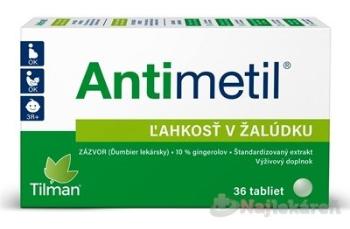 Antimetil pre ľahkosť v žalúdku 36ks