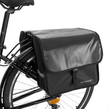 MG Bicycle Pannier cyklistická taška na bicykel 28L, čierna (WBB34BK)