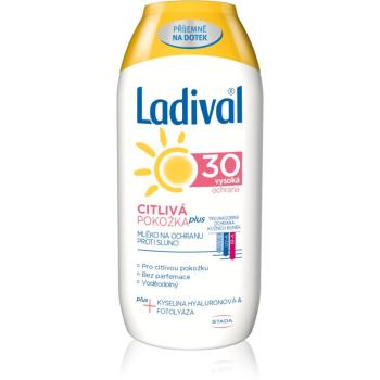 Ladival Sensitive Plus mlieko na opaľovanie pre citlivú pokožku SPF 30 200 ml