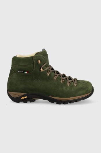 Topánky Zamberlan New Trail Lite Evo GTX pánske, zelená farba