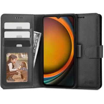 Tech-Protect Wallet knižkové puzdro na Samsung Galaxy Xcover 7, čierne