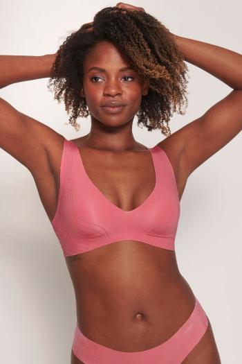 Podprsenka Sloggi Zero Feel Soft Bra - SLO6402/ružovo-hnedá / S SLO1B007-6402