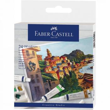 FABER-CASTELL OLEJOVE FARBY V TUBE SET 24 FAREBNE