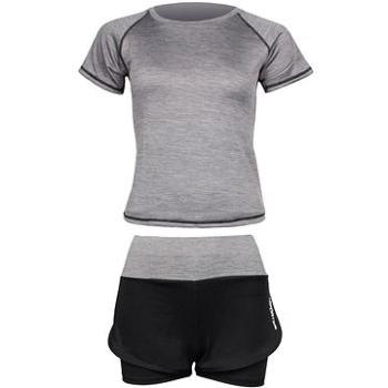 Merco Runner Short  2W fitness set sivý (SPTMCsb11nad)