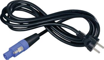 Neutrik NKFCA30S sieťový pripojovací kábel zásuvka PowerCon - DE schuko zástrčka Počet kontaktov: 3 čierna 3.00 m 1 ks