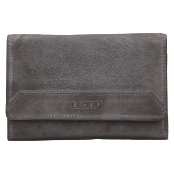Lagen dámska peňaženka kožená LG-11/D Grey