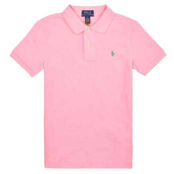 Polo Ralph Lauren  SS KC-TOPS-KNIT  Polokošele s krátkym rukávom Ružová