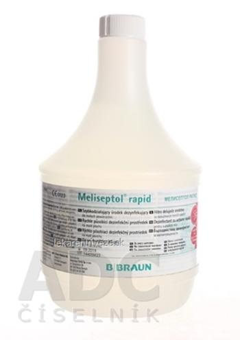 B.BRAUN MELISEPTOL RAPID dezinfekčný prostriedok 1x1000 ml