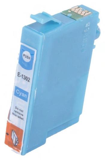 EPSON T1302 (C13T13024010) - kompatibilná cartridge, azúrová, 18ml
