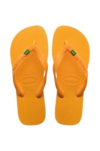 Žabky Havaianas BRASIL žltá farba, 4000032.1740