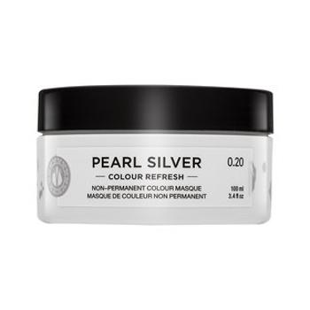 Maria Nila Colour Refresh vyživujúca maska bez farebných pigmentov pre platinovo blond a šedivé vlasy Pearl Silver 100 ml