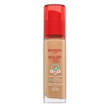 Bourjois Healthy Mix Clean & Vegan Radiant Foundation tekutý make-up pre zjednotenie farebného tónu pleti 52.5C Rose Beige 30 ml