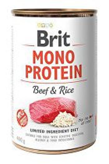Brit Dog Cons Mono Protein Beef & Brown Rice 400g + Množstevná zľava
