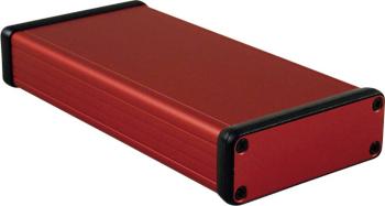 Hammond Electronics 1455J1601RD 1455J1601RD profilové puzdro 160 x 78 x 27  hliník  červená 1 ks