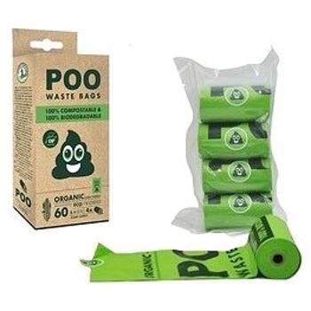 M-Pets POO Dog Waste Bags kompostovateľné malé 60 ks (6953182733621)