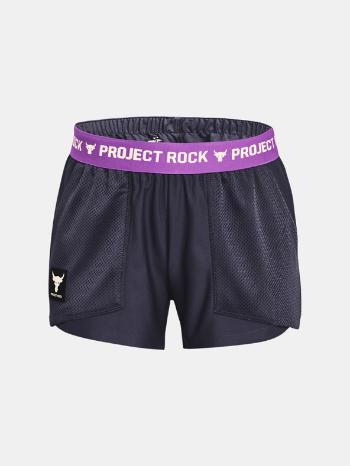 Under Armour UA Project Rock Play Up Šortky detské Šedá