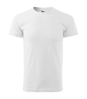 MALFINI Pánske tričko - BASIC -biele 4XL