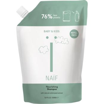 Naif Baby & Kids Nourishing Shampoo Refill výživný šampón pre deti od narodenia náhradná náplň 500 ml