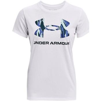 Under Armour  Tričká s krátkym rukávom Live Sportstyle Graphic  Biela